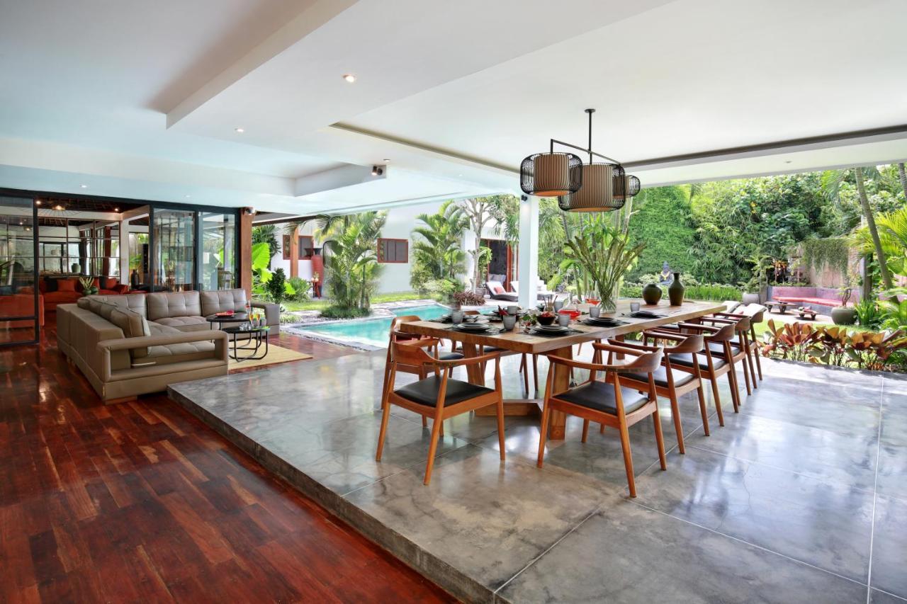 You Think You Know Canggu - Think Again! Stunning Large Luxxe 7Bed Villa エクステリア 写真
